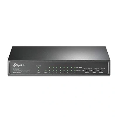 Afbeelding van TP LINK TL SF1009P Netwerk Switch Unmanaged PoE