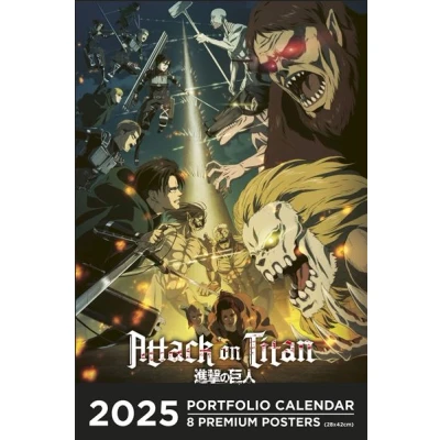 Image de Calendriers Portfolio 2025 Attaque des Titans