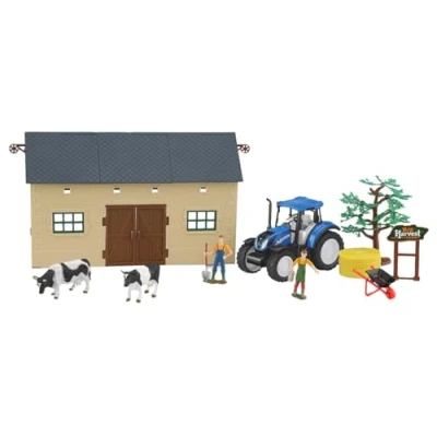 Afbeelding van New Holland boerderijset 1:32 van Jamara