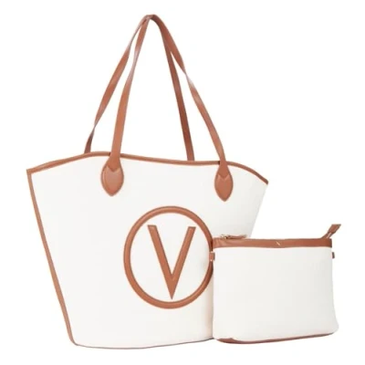 Afbeelding van VALENTINO Shopper Covent Shopping Naturale / Cuoio Crème