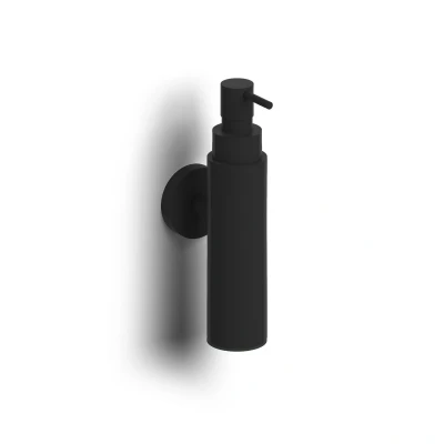 Afbeelding van Clou Sjokker zeepdispenser 4.8x17.6cm Wandmodel Zwart mat