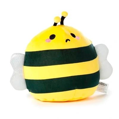 Afbeelding van Pluche Knuffel Squidglys Bobby de Bij Adorabugs 22x32x16cm