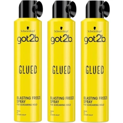 Afbeelding van Schwarzkopf got2b Bevriezingsspray, gelijmd, 300 ml, 3 stuks