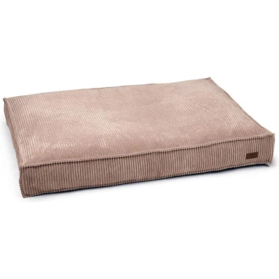 Afbeelding van Designed by Lotte Ribbed Hondenkussen Roze 120x80x15 cm