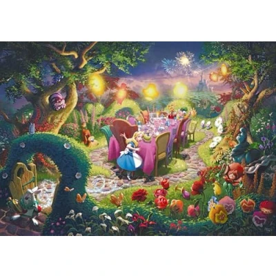 Afbeelding van Schmidt Spiele 57398 Puzzel Thomas Kinkade, Disney, Mad Hatter&#039;s Tea Party, 6000 stukjes