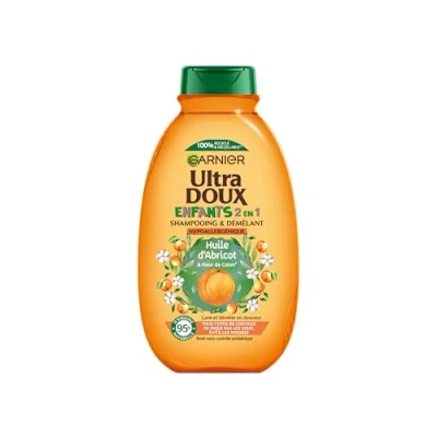 Afbeelding van Ultra Doux kindershampoo 2 in 1 met abrikoos en katoenbloem, 250 ml