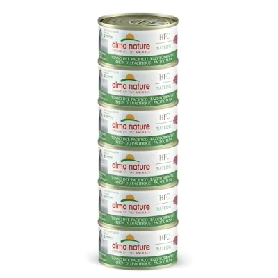 Afbeelding van 6x70g HFC Natural Pacifische Tonijn Almo Nature Kattenvoer