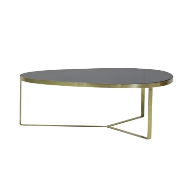 Afbeelding van Light &amp; Living Salontafel TURBI 118x89x40cm Brons