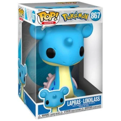 Afbeelding van Funko Pop! Jumbo: Pokemon Lapras Lokhlass Vinyl figuur om te verzamelen cadeau idee officiële producten speelgoed voor kinderen en volwassenen Video Games Fans