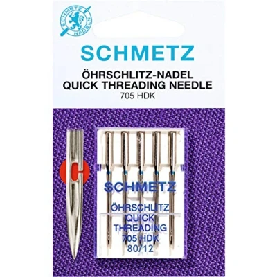 Afbeelding van Schmetz Rijgen 5 naalden 80 12