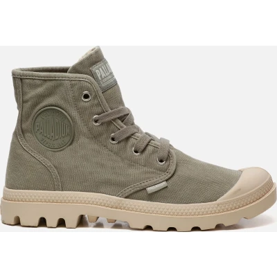 Afbeelding van Palladium Sneakers hoog, Dames, Maat: 37, Green Textiel