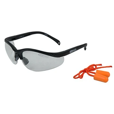 Afbeelding van Veiligheidsbril transparant, met oordopjes KS Tools 310.0176