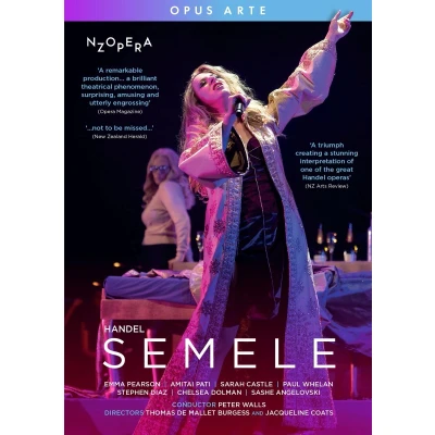 Afbeelding van New Zealand Opera, Peter Walls Händel: Semele (DVD)