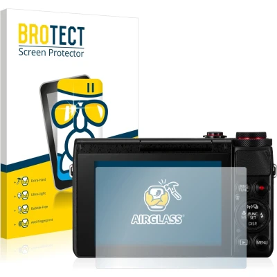 Afbeelding van BROTECT Screenprotector voor Canon PowerShot G7 X G7X Folie Beschermfolie Beschermglas transparant