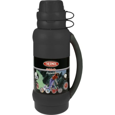 Afbeelding van Thermos Premier Isoleerfles 1L8 Zwart