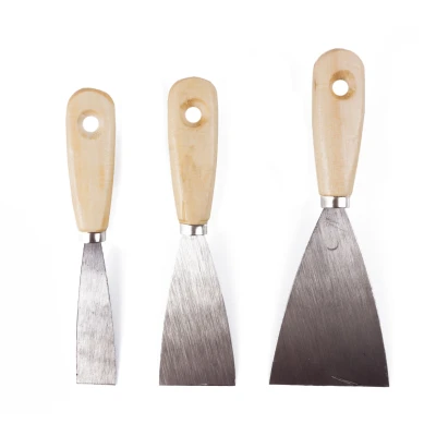 Afbeelding van Benson Plamuurmes met Houten Handvat 3 delig