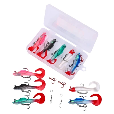 Afbeelding van Fish4All Swimbait Box 2 7.5cm 9g (5 Stuks) Shad