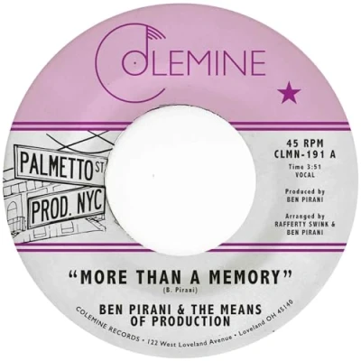 Afbeelding van Ben Pirani More Than a Memory (Single)