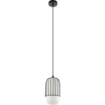 Afbeelding van EGLO Muleges Hanglamp E27 Ø 16 cm Zwart/Wit
