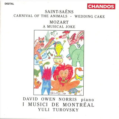 Afbeelding van Saint Saens: Carnival of the Animals etc; Mozart / Turovsky et al