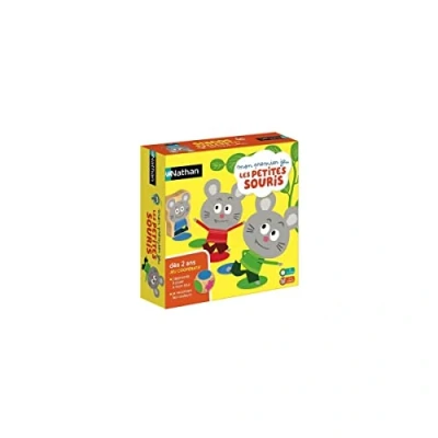 Afbeelding van Nathan Mijn eerste spel de kleine muizen, coöperatief en kleuren leren vanaf 2 jaar
