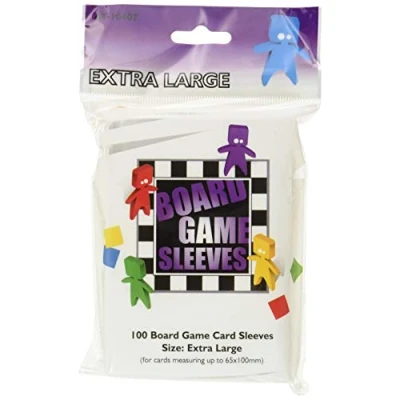 Image de 100 protèges cartes pour Jeux de Plateaux Extra Large (pour 7 Wonders)