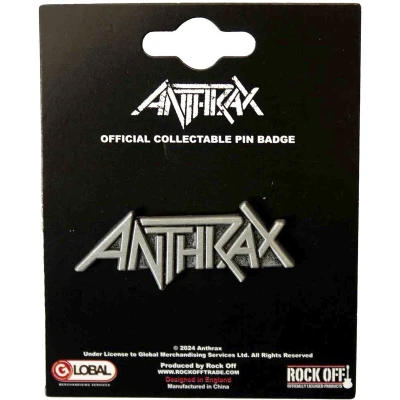 Afbeelding van Anthrax Logo Pin