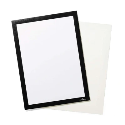 Image de Cadres d&#039;affichage magnétiques Duraframe Fabric Grip A4