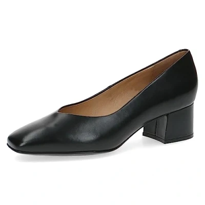 Afbeelding van Caprice Klassieke pumps, Dames, Maat: 40, Black nappa Leer