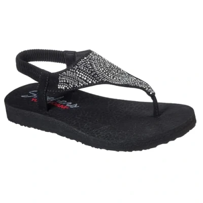 Afbeelding van Skechers Meditation New Moon Sandalen Plat zwart Maat 37