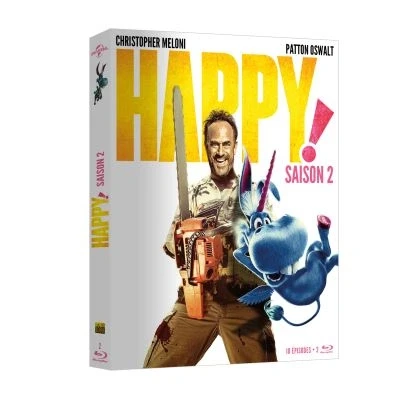 Afbeelding van Cld Distribution Happy!: Seizoen 2 Blu ray