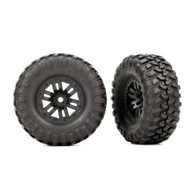 Afbeelding van Tires &amp; wheels, assembled (black 1.0 Canyon Trail 2.2x1.0 tires) (2)