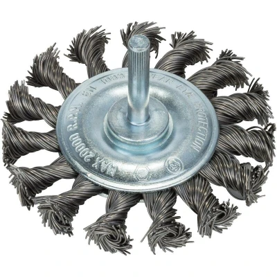 Afbeelding van Bosch Accessories 2609256533 Schijfborstel voor boormachines gevlochten draad, 75 mm Schacht Ø 6 1 stuk(s)