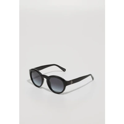 Afbeelding van Guess Unisex Zonnebril, Maat: 49, Shiny black/gradient smoke