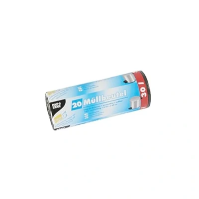 Afbeelding van Grijze Vuilniszakken 400 Zakken 30 Liter LDPE 50cm x 60cm (30 Afvalbak Vuilniszakken)