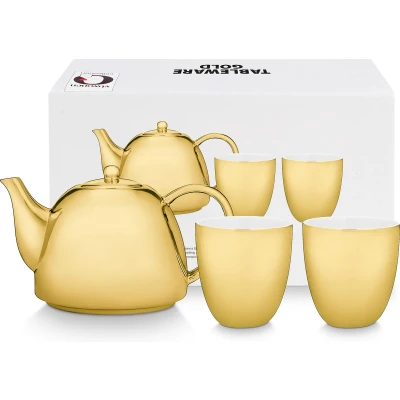 Afbeelding van vtwonen Theeset Small Set van 3 Goud