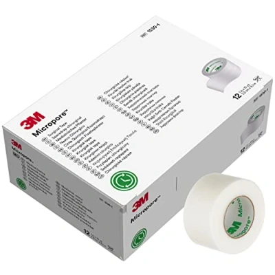 Afbeelding van Micropore 3M Tape 1530 1, 12 rollen (10 stuks)
