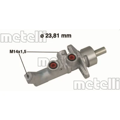 Afbeelding van Metelli Hoofdremcilinder 05 0648