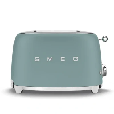 Afbeelding van Smeg Tsf01egmeu Broodrooster 2 Sleuven Sneden Emerald Green Mat