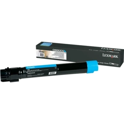 Afbeelding van Lexmark C950X2CG Toner Cyaan Extra hoge capaciteit
