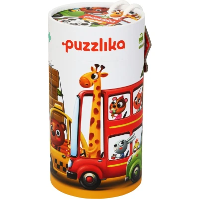 Afbeelding van Puzzlika Puzzel Voertuigen 2+3+4+5+6 stukjes