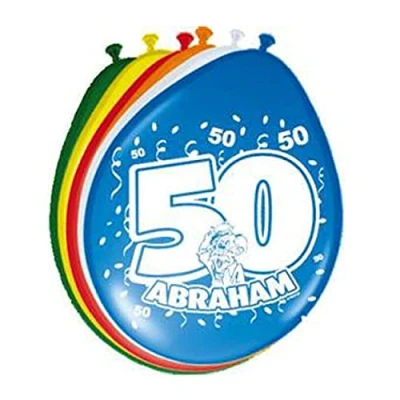 Afbeelding van Folat Ballonnen Abraham 50