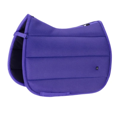 Image de Eskadron Tapis de Selle Mesh Dressage Violet Poney