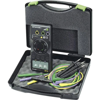 Afbeelding van Gossen Metrawatt METRAPhase 1 Draaiveldmeter CAT IV 600 V LED