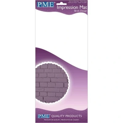 Afbeelding van PME Impression Mat Brick Design