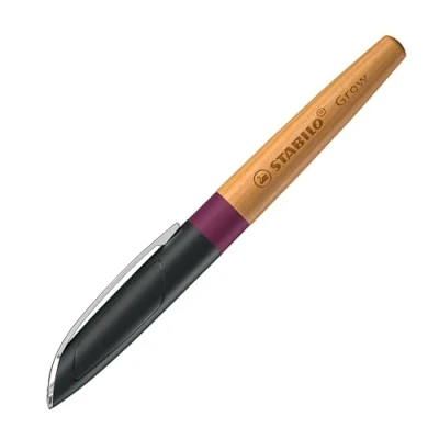 Afbeelding van Vulpen STABILO Grow medium pruimenrood/kersen