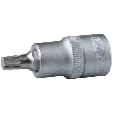 Afbeelding van KS Tools, Dopsleutel + dopmoer, 1/4 bit socket multi tand. M7 917.1544