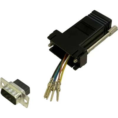 Afbeelding van BKL Electronic 10121110 Adapter D sub stekker 9 polig RJ45 bus 1 stuk(s) Single