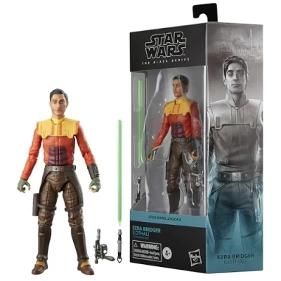 Afbeelding van Hasbro Star Wars Ahsoka Black Series Ezra Bridger (Lothal) 15 cm Actiefiguur Multicolours