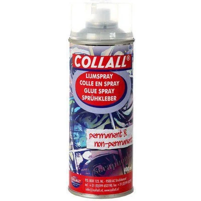 Afbeelding van Collall Lijmspray transparant 400 ML 1 ST COLLS0400